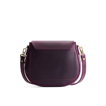 Larkspur*Small | Petite leather Crossbody with a flap and magnetic closure
