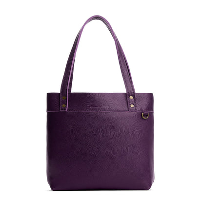Empire*Medium*Classic | Leather tote bag with riveted straps and exterior key loop