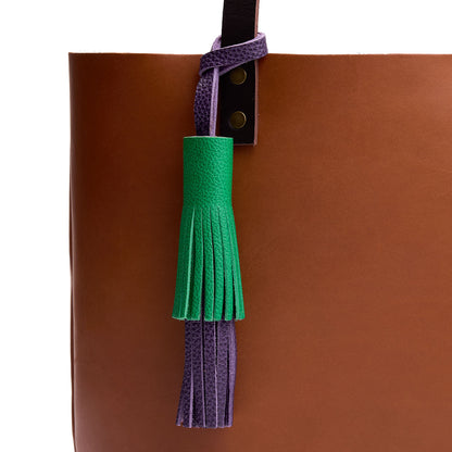 Empire | A two tiered fringe tassel on a Tote Bag