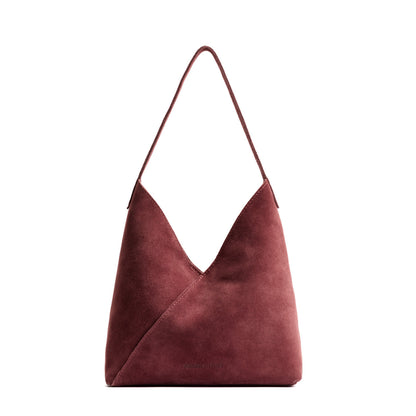 Red Panda*Large | Mid-size shoulder bag with magnetic snap closure