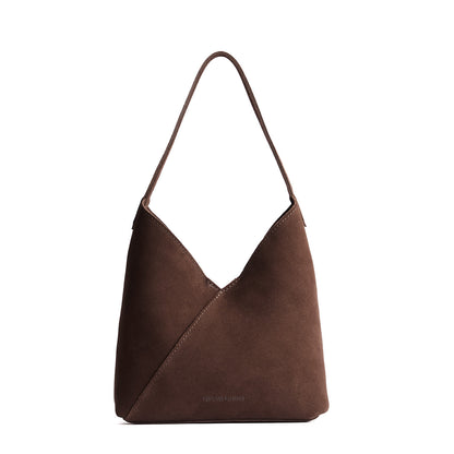 Stagecoach*Large | Mid-size shoulder bag with magnetic snap closure