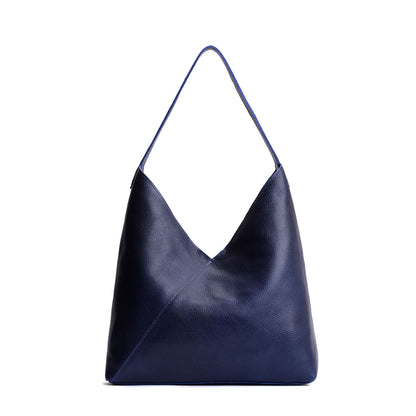Cobalt*Oversized | Large shoulder bag with magnetic snap closure