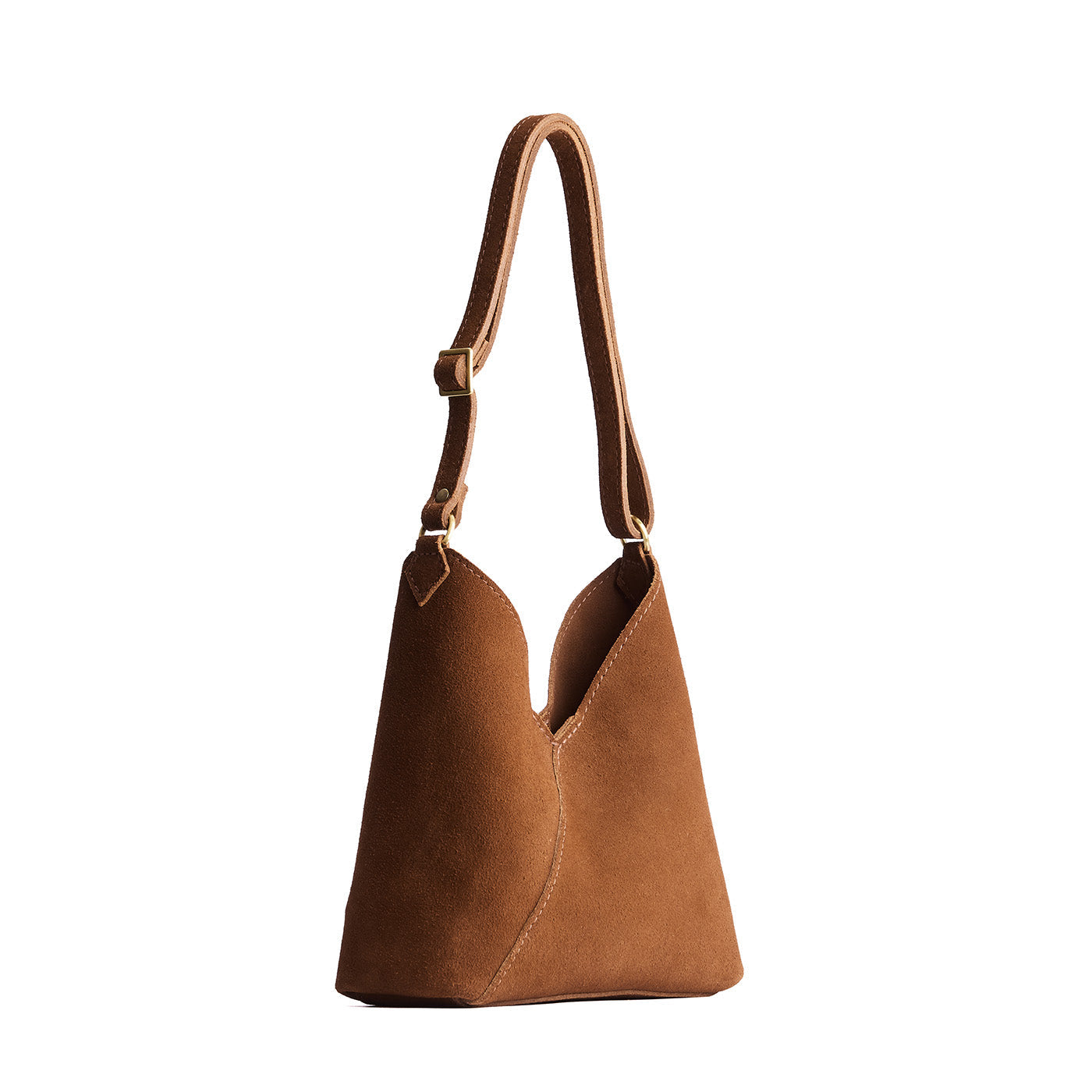 Jackson*Small | Petite shoulder bag with adjustable strap and magnetic snap closure