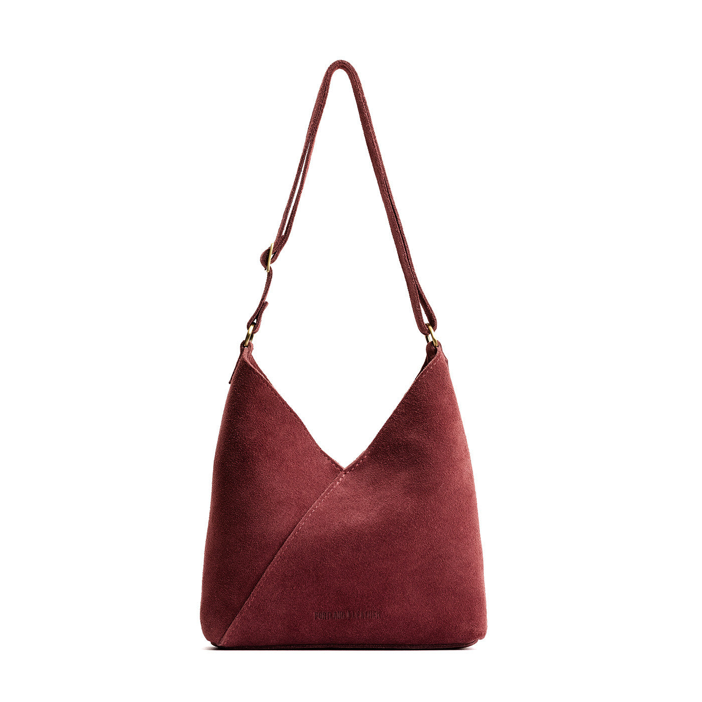 Red Panda*Small | Petite shoulder bag with adjustable strap and magnetic snap closure