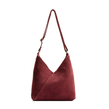 Red Panda*Small | Petite shoulder bag with adjustable strap and magnetic snap closure