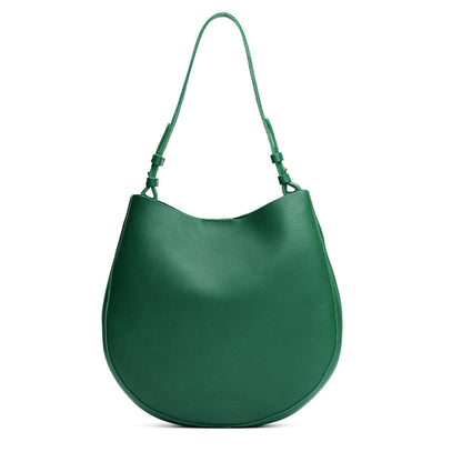 Bacalar*Large | Rounded shoulder bag with adjustable strap on a white background