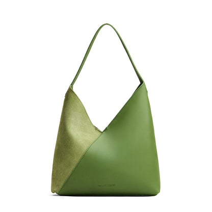 Dryland Green*Oversized | Large shoulder bag with magnetic snap closure