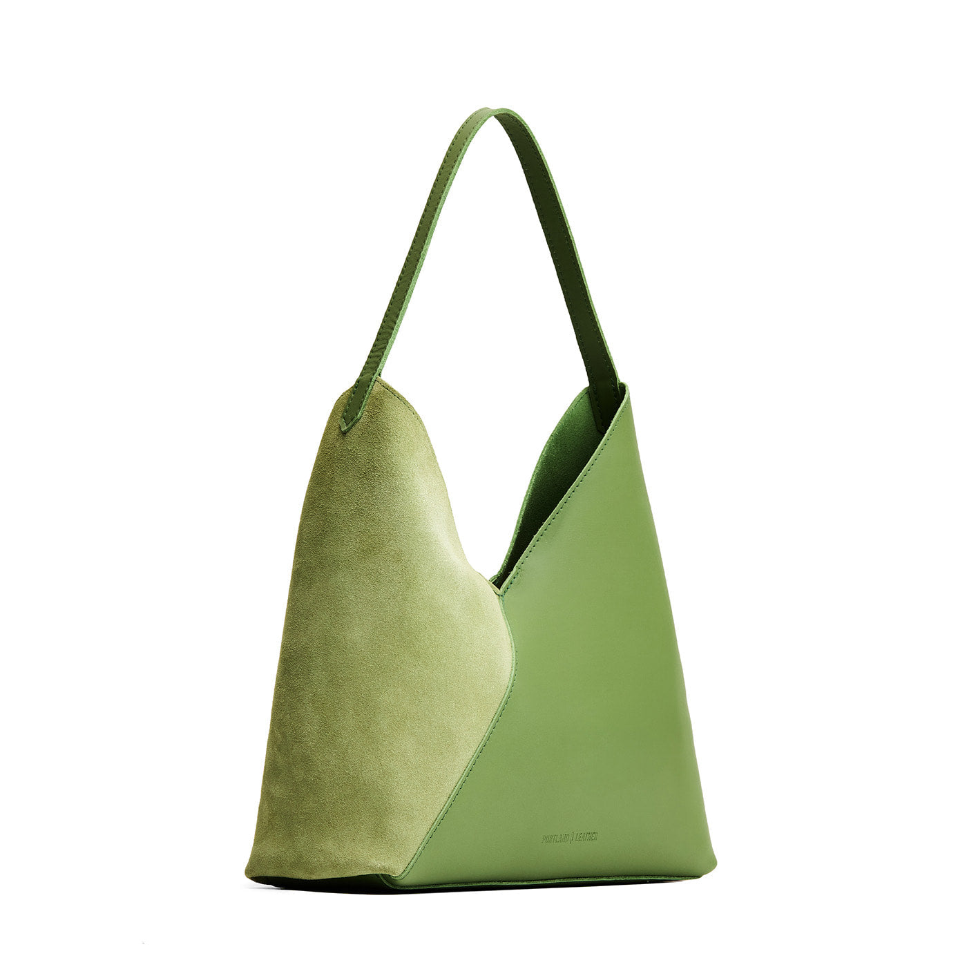 Dryland Green*Oversized | Large shoulder bag with magnetic snap closure