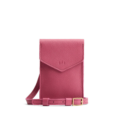 Wild Rose | Slim, phone-shaped crossbody purse with magnetic closure