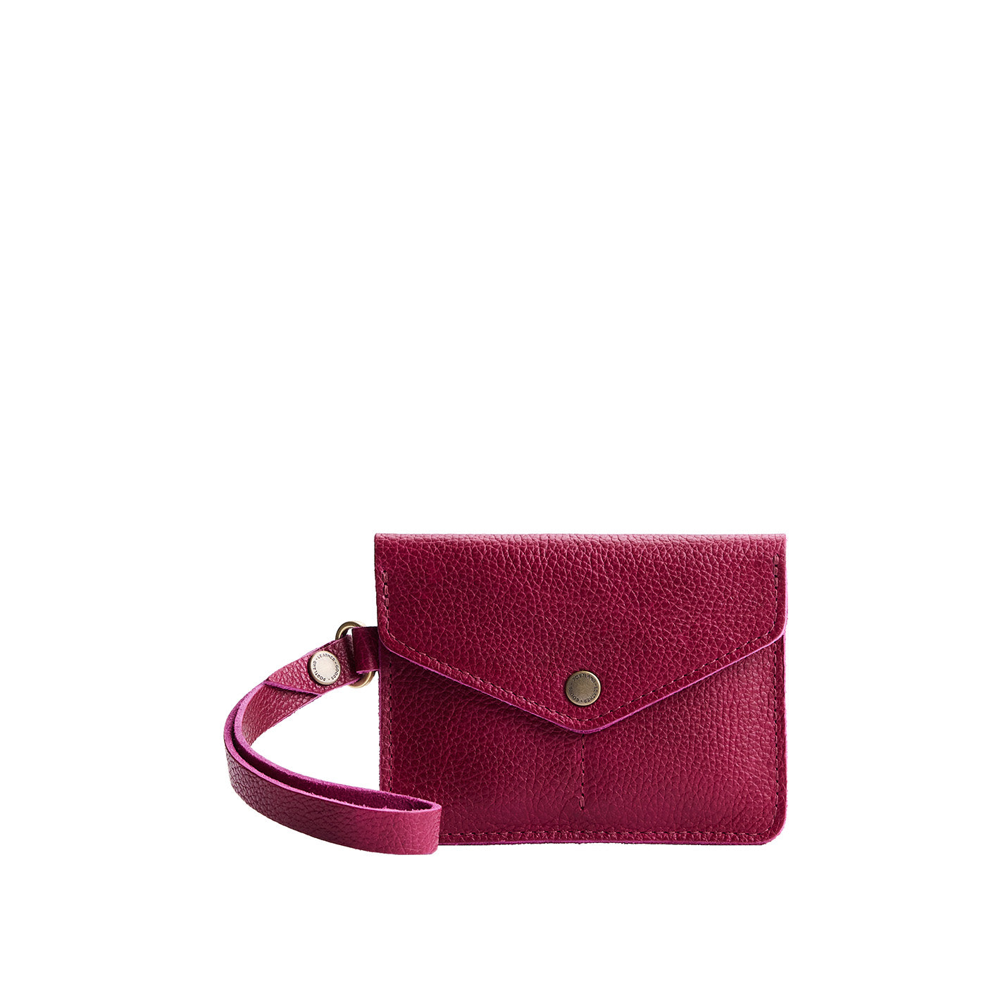 Orchid | Small Leather Passport Wristlet