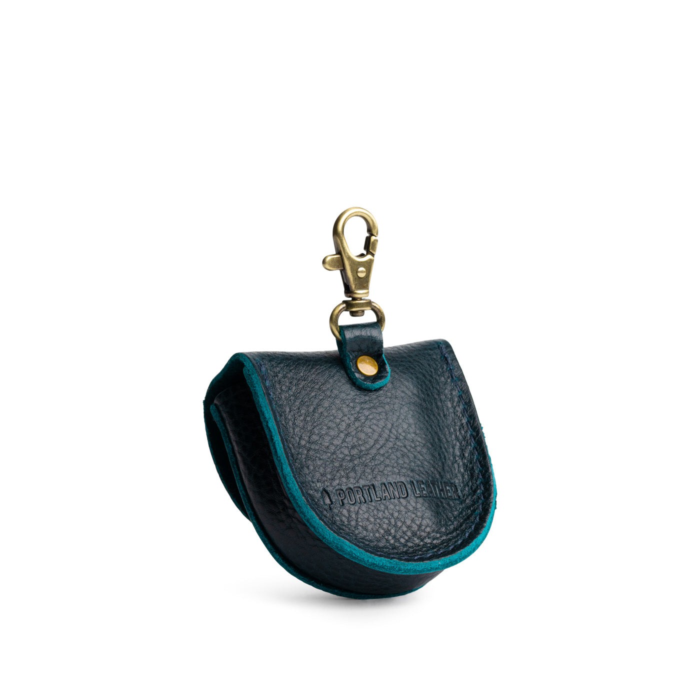 Boreal | U shaped pouch with leather flower applique