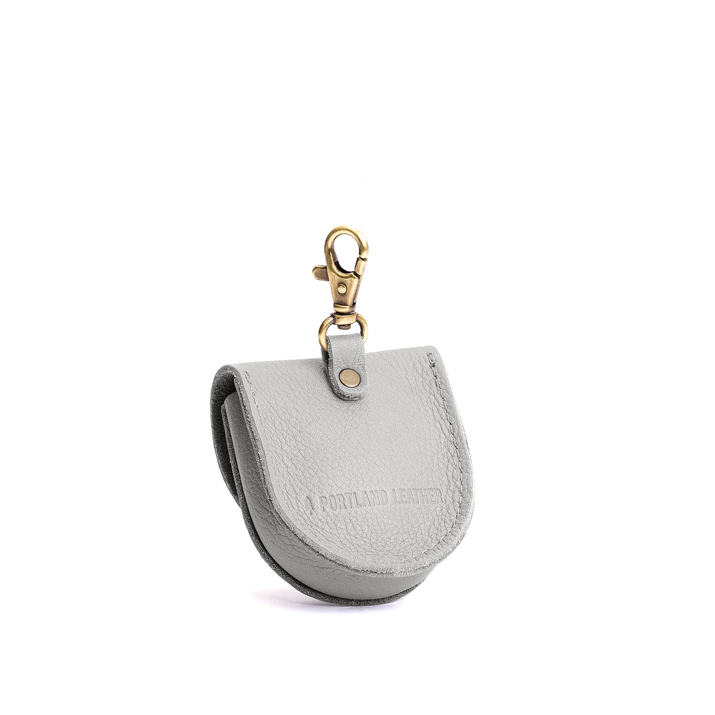 Nimbus | U shaped pouch with leather flower applique