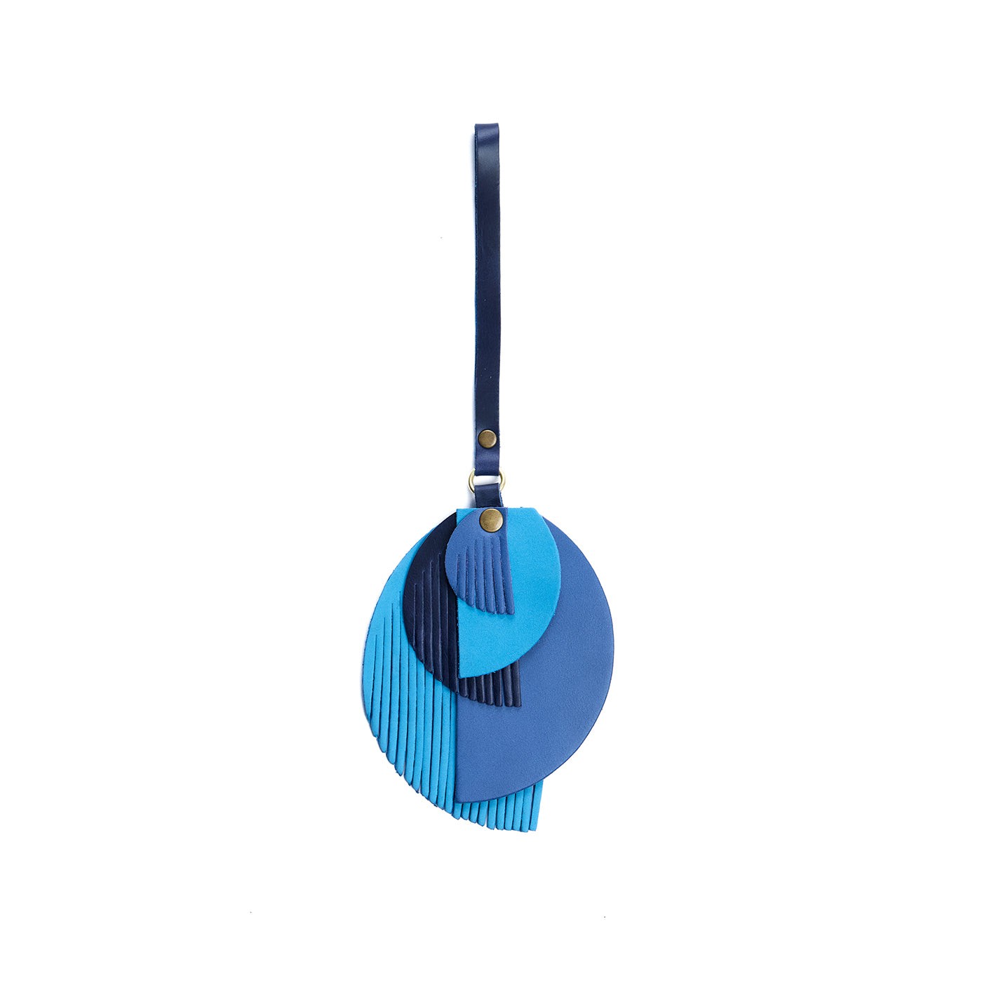 Ocean | Intricately cut leather shapes and fringe