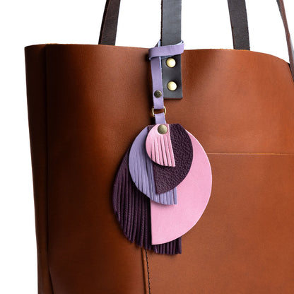 Valentine | Intricately cut leather shapes and fringe