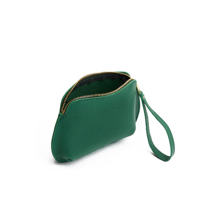Bacalar*Large | Small pouch with top zipper and curved edges