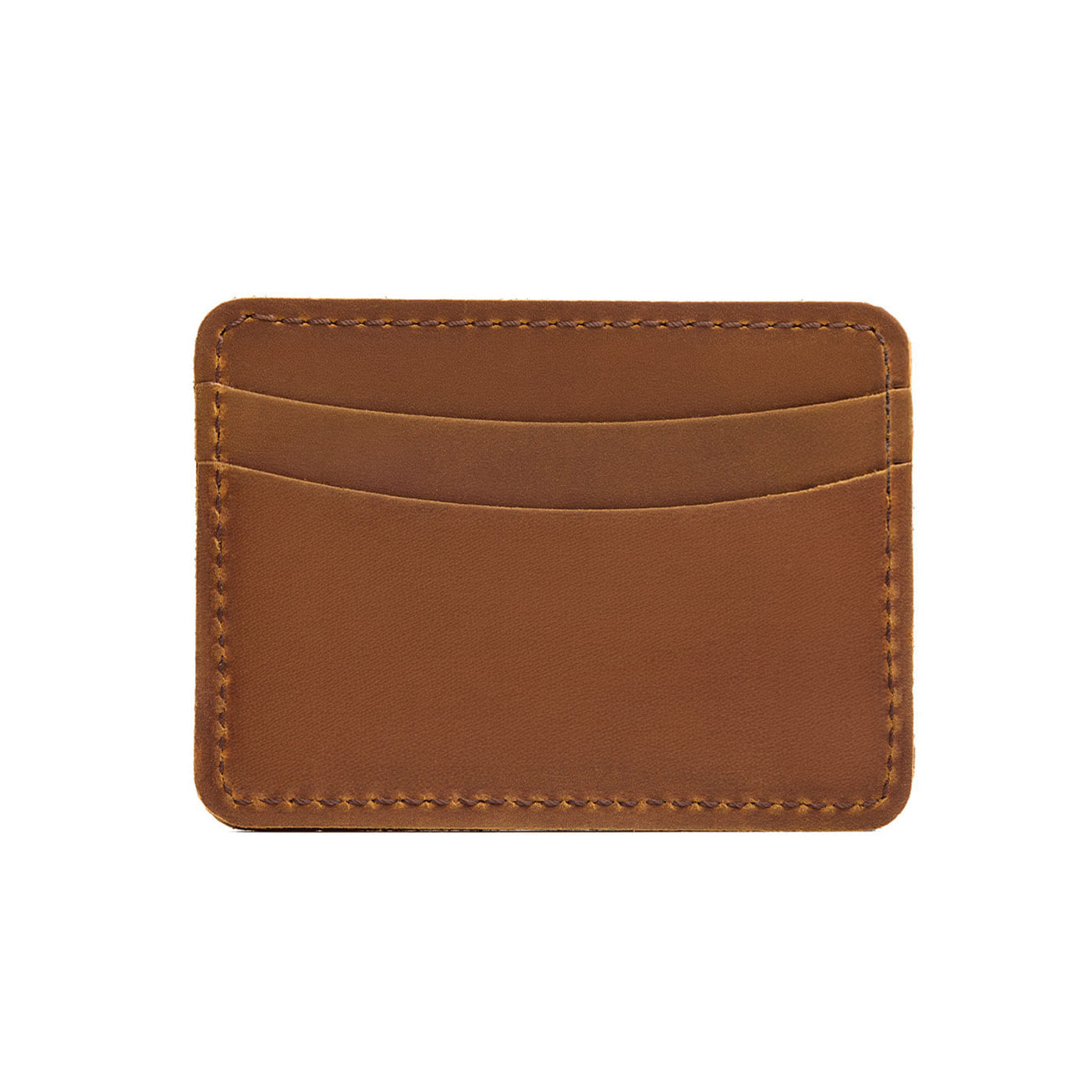 Canyon | Minimalist leather wallet with card slots and PLG logo