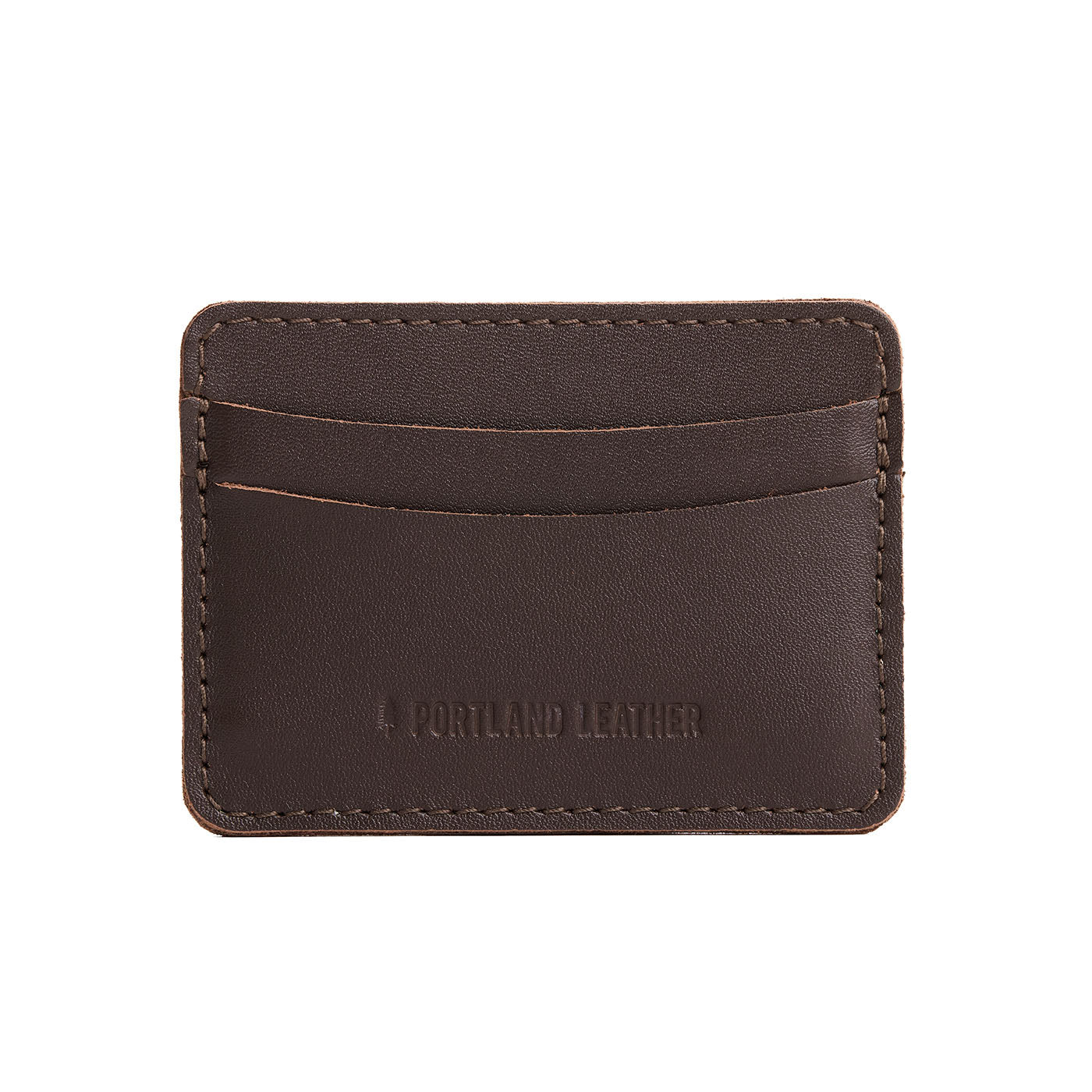 Grizzly | Minimalist leather wallet with card slots and PLG logo