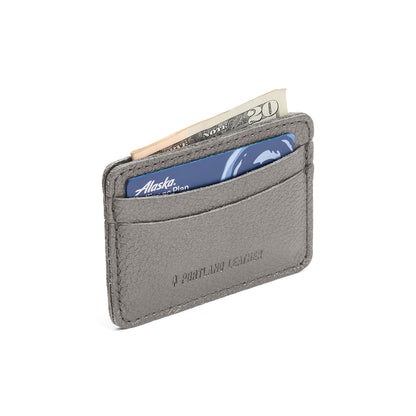 Stardust | Minimalist leather wallet with card slots and PLG logo