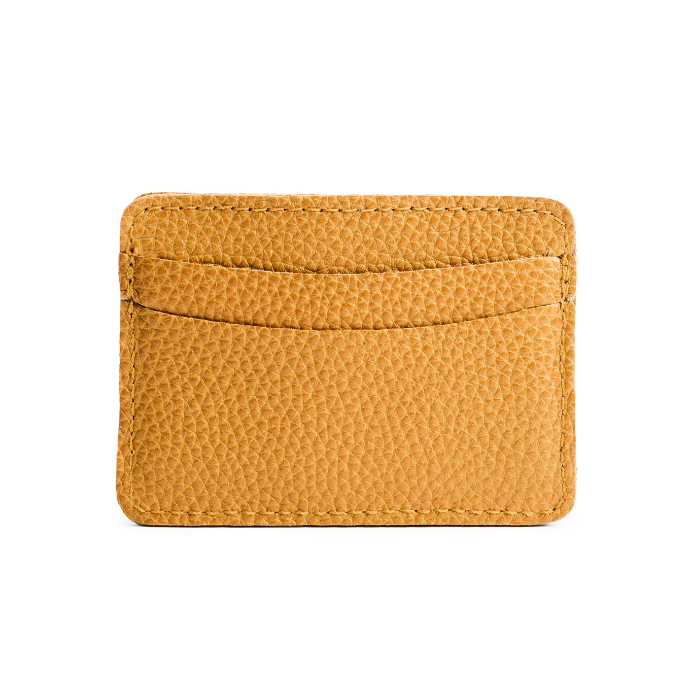 Sunshine | Minimalist leather wallet with card slots and PLG logo