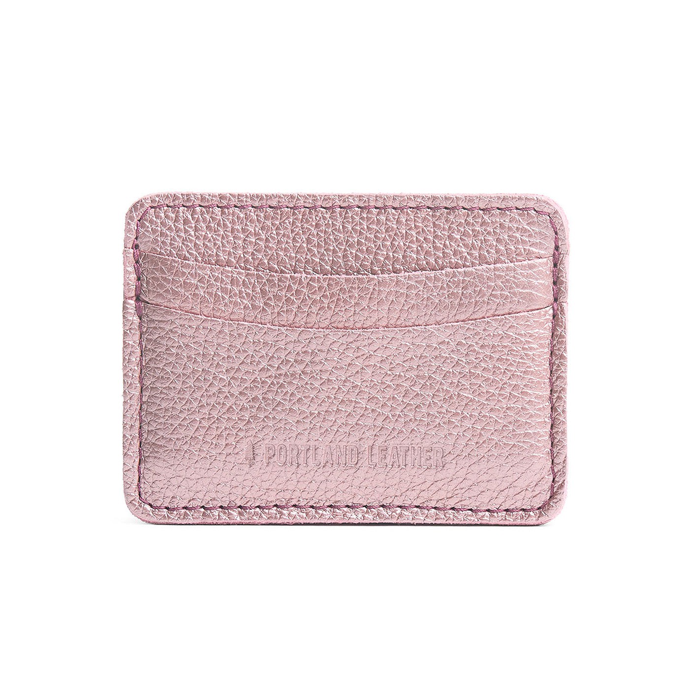 Supernova | Minimalist leather wallet with card slots and PLG logo