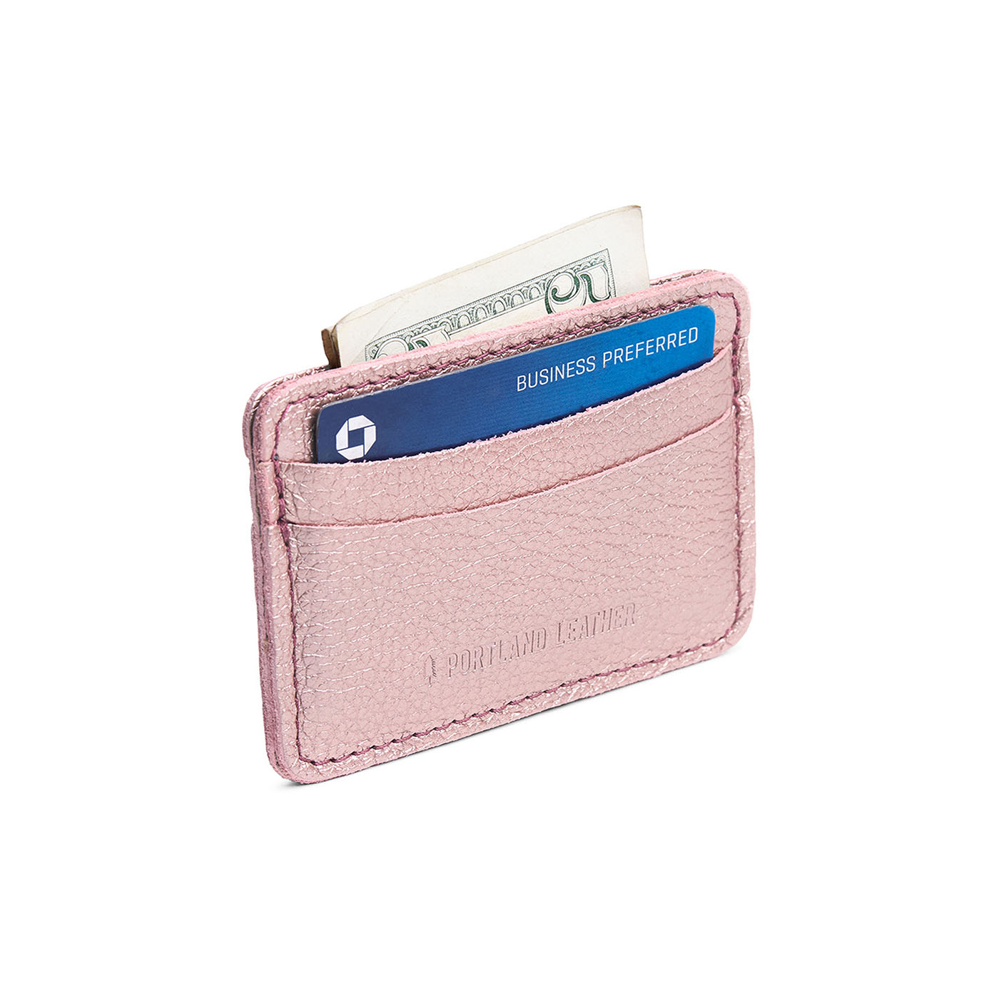 Supernova | Minimalist leather wallet with card slots and PLG logo
