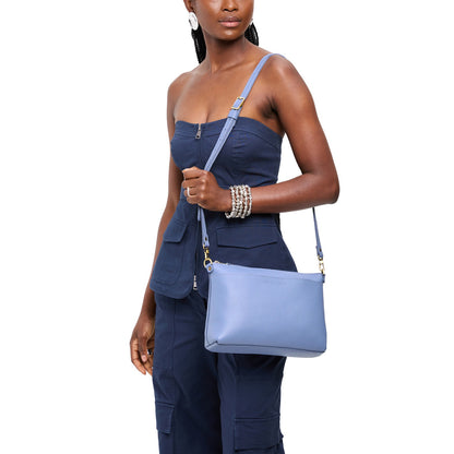 Aster*Large | Zip top crossbody bag with detachable strap