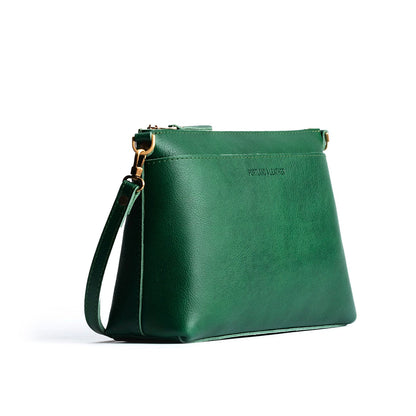 Bacalar*Large | Zip top crossbody bag with detachable strap