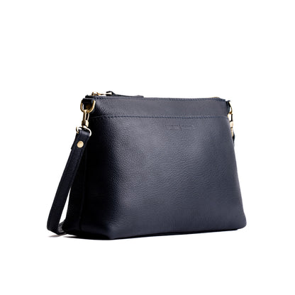 Night Owl*Large | Zip top crossbody bag with detachable strap