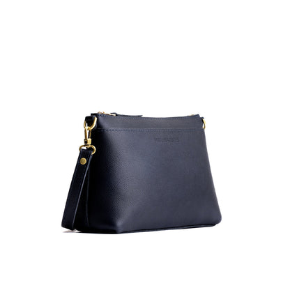 Night Owl*Small | Zip top crossbody bag with detachable strap