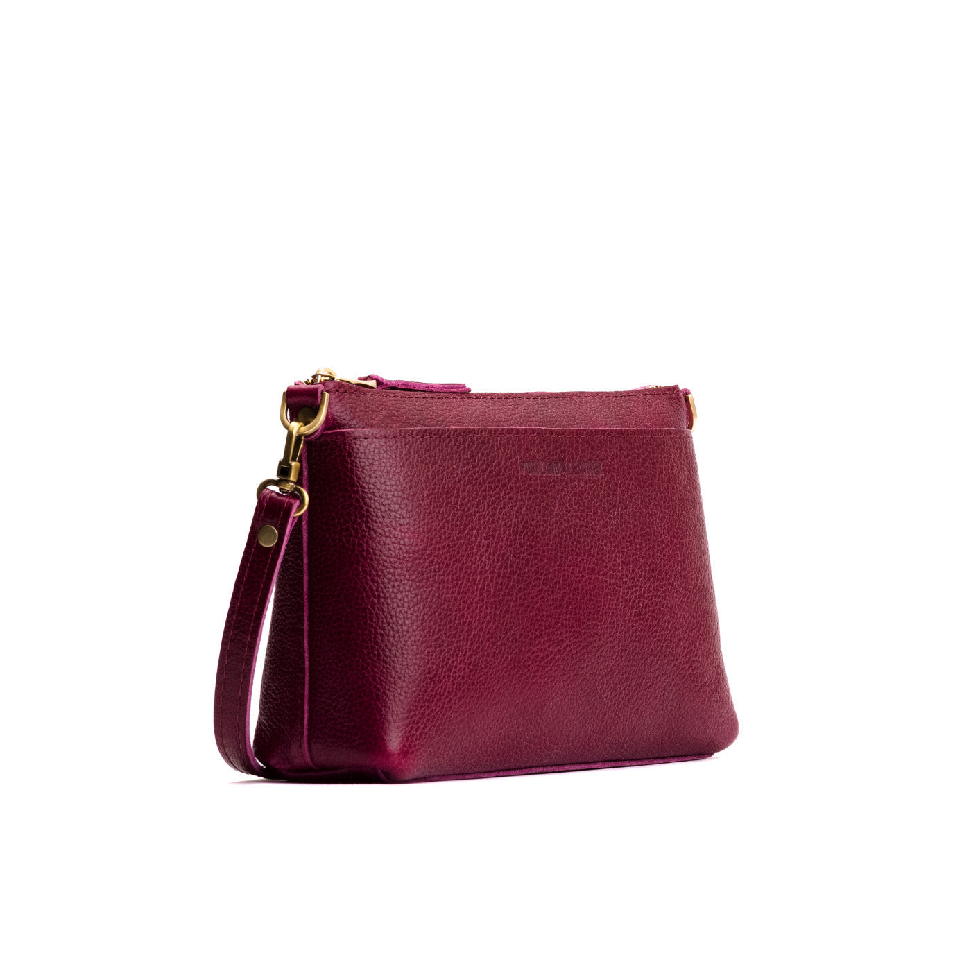 Orchid*Small | Zip top petite crossbody bag with detachable strap