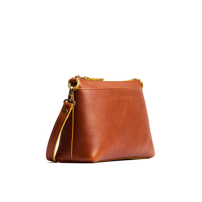 Sienna*Small | Zip top petite crossbody bag with detachable strap