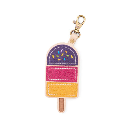 Empire | Popsicle keychain with a lobster clasp on a bag