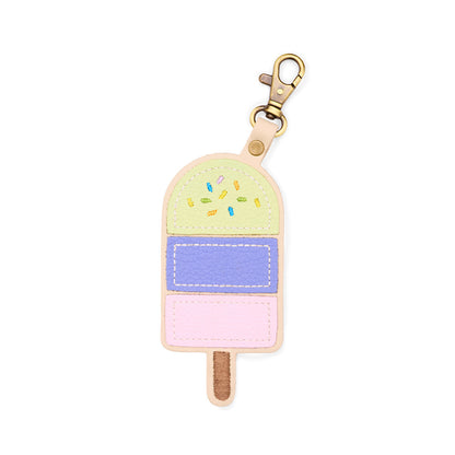 Shadow Lime | Popsicle keychain with a lobster clasp