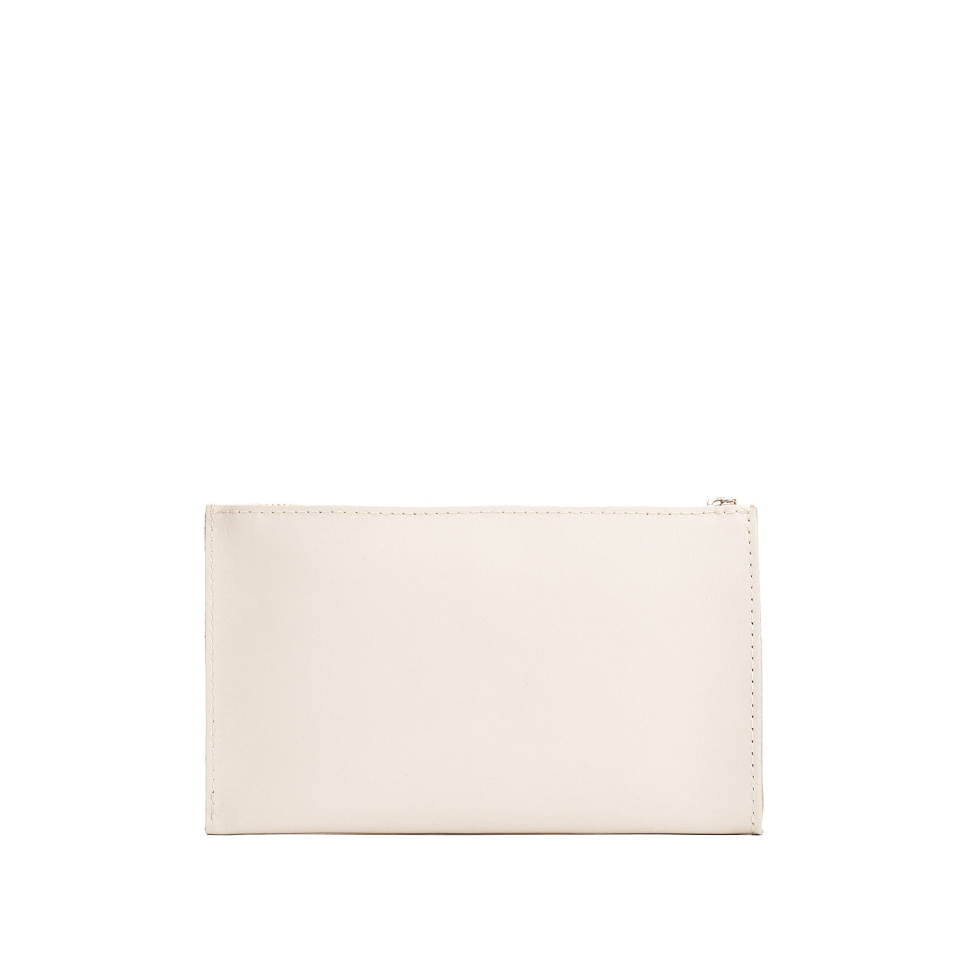 Bone*Large | Wristlet pouch with front pocket and zipper closure