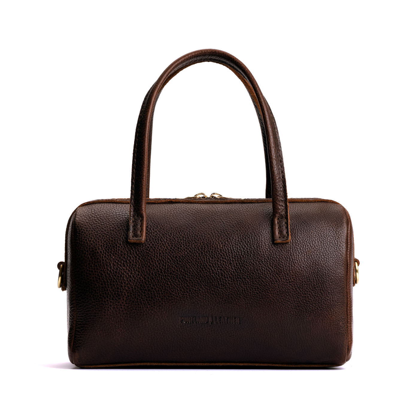 Coldbrew*Large | Mini duffle shaped handbag with crossbody strap