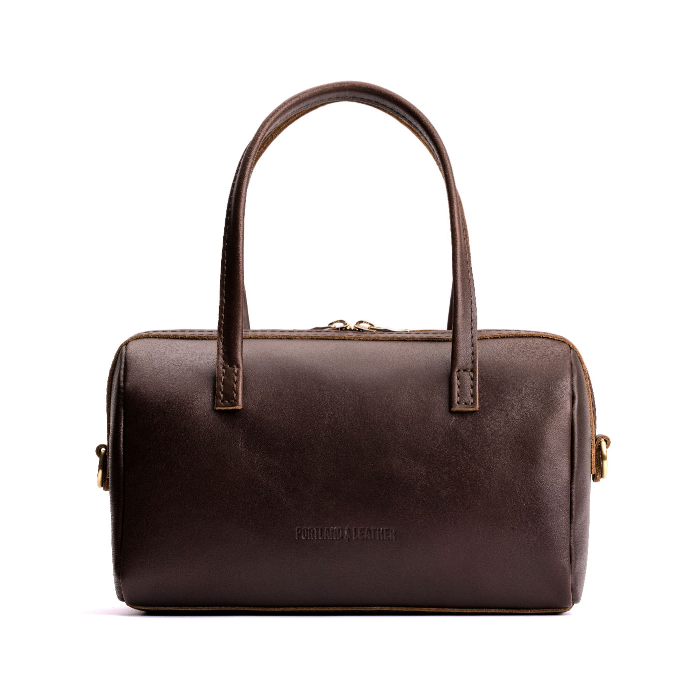 Grizzly*Large | Mini duffle shaped handbag with crossbody strap