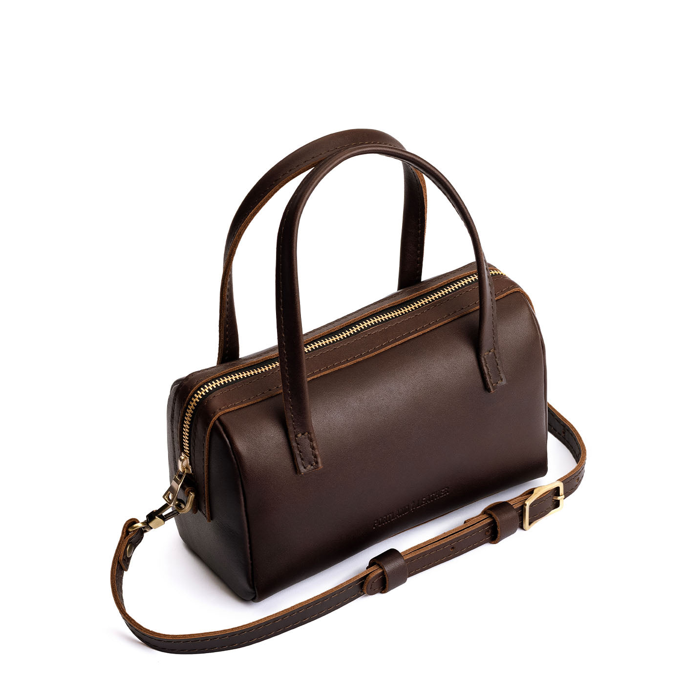Grizzly*Small | Mini duffle shaped handbag with crossbody strap