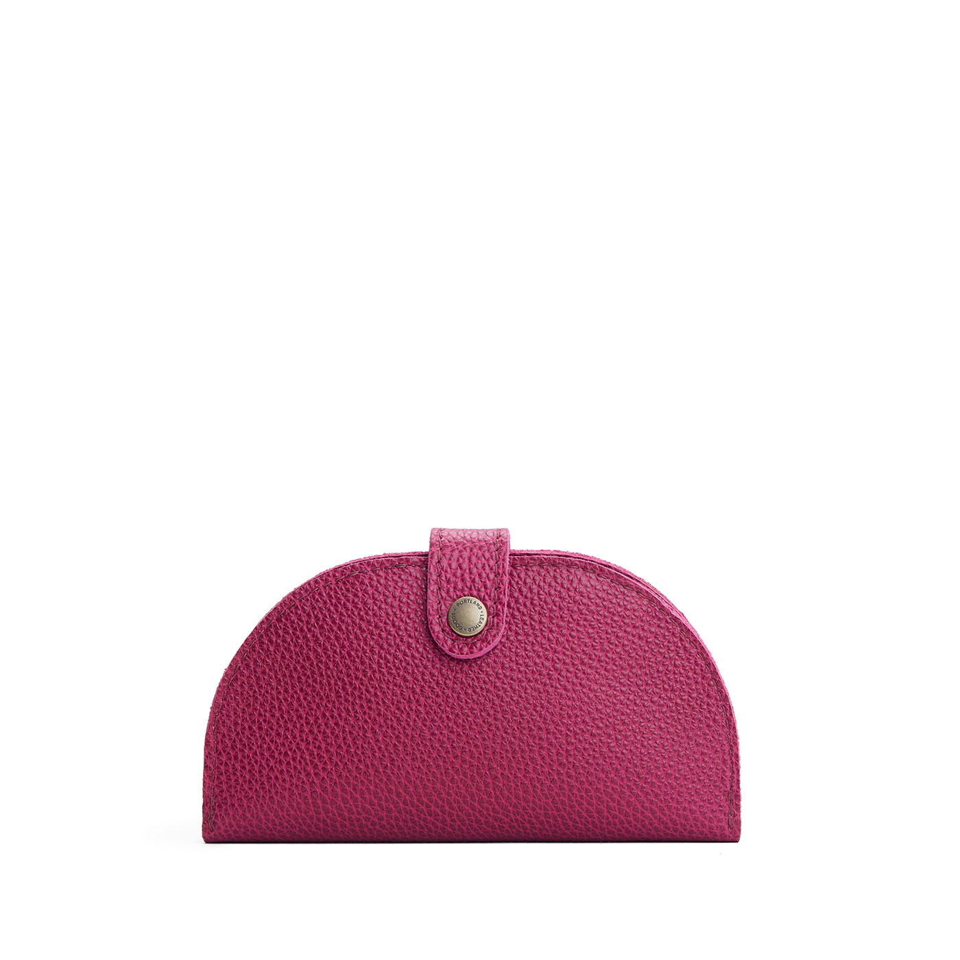 Cosmo | Semicircle bifold wallet with snap closure