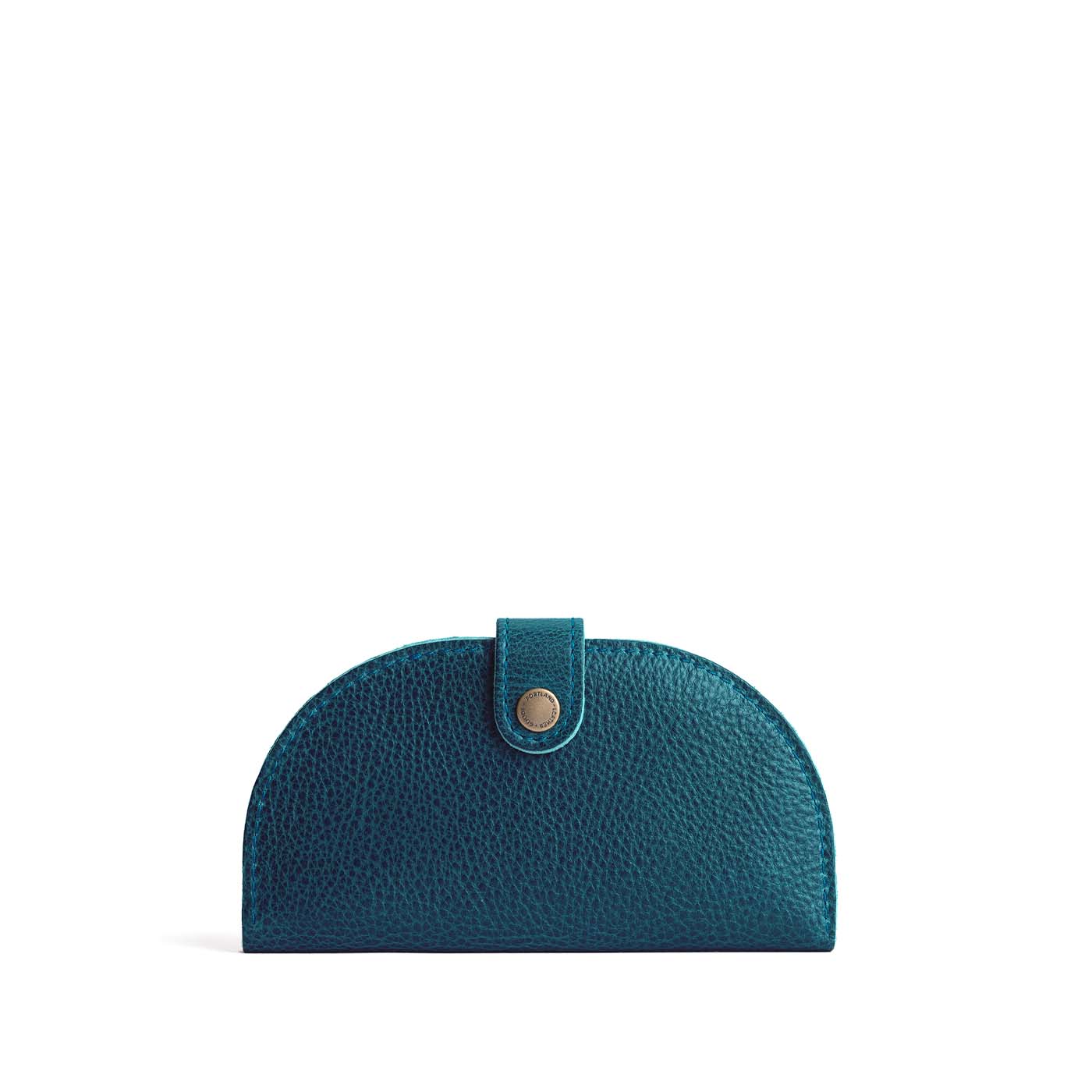 Lagoon | Semicircle bifold wallet with snap closure