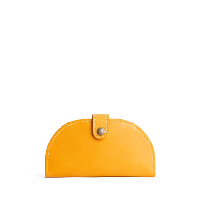 Sunflower | Semicircle bifold wallet with snap closure