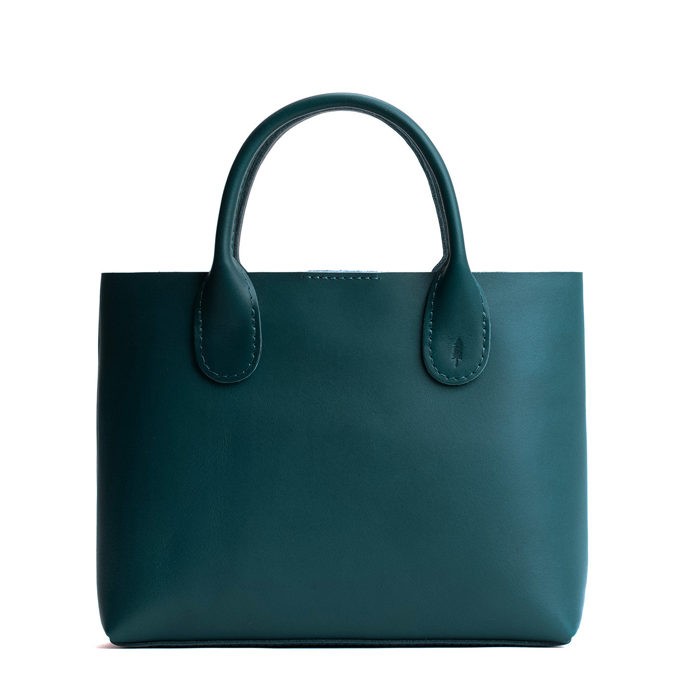 Harbor*Large*Classic | Mid-size tote purse with structured leather handles and crossbody strap