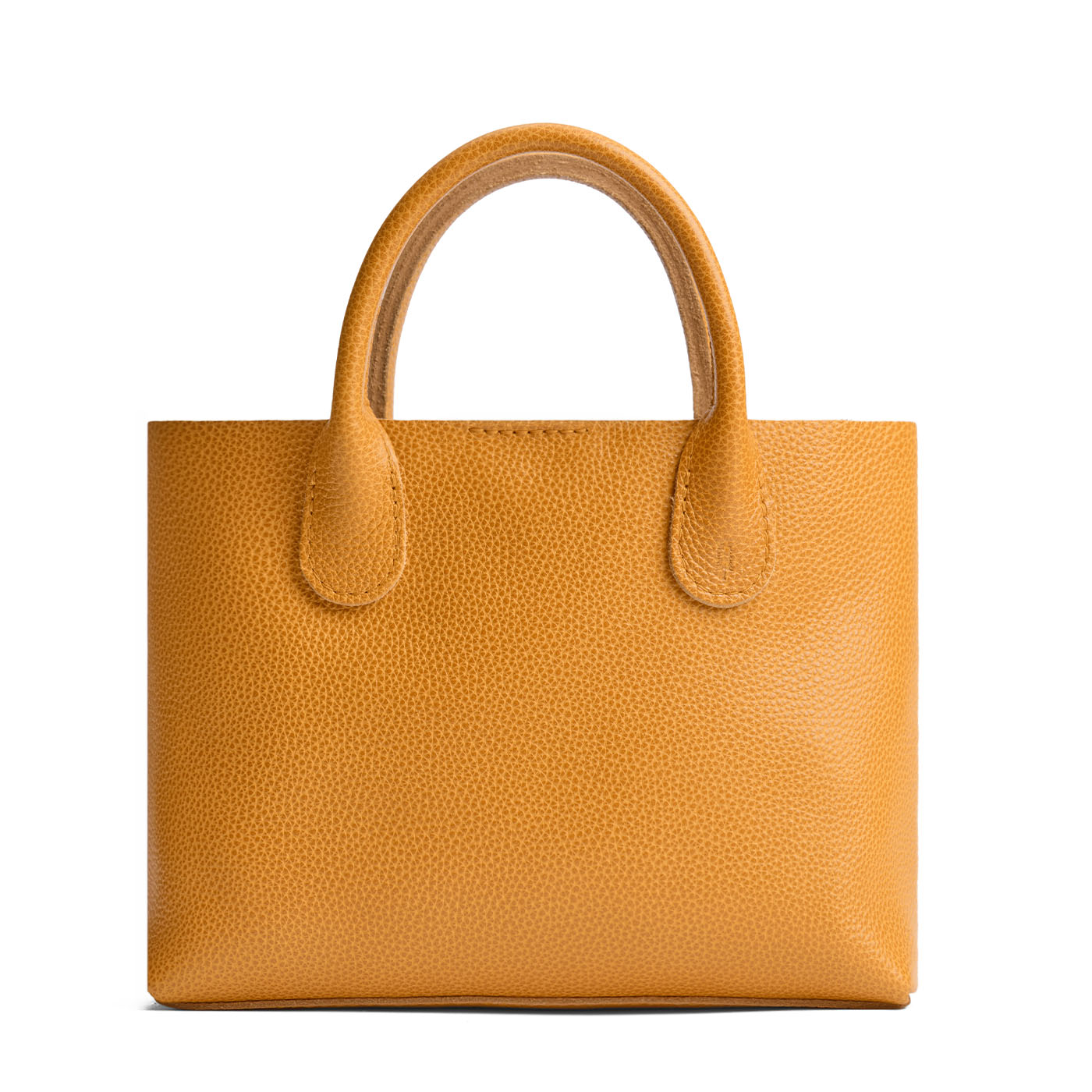 Sunshine*Large | Mid-size tote purse with structured leather handles and crossbody strap