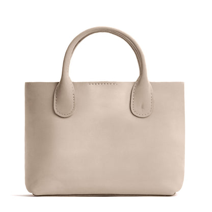 Dragon Bone*Large | Mid-size tote purse with structured leather handles and crossbody strap