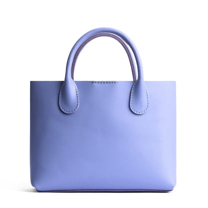 Jacaranda*Large | Mid-size tote purse with structured leather handles and crossbody strap