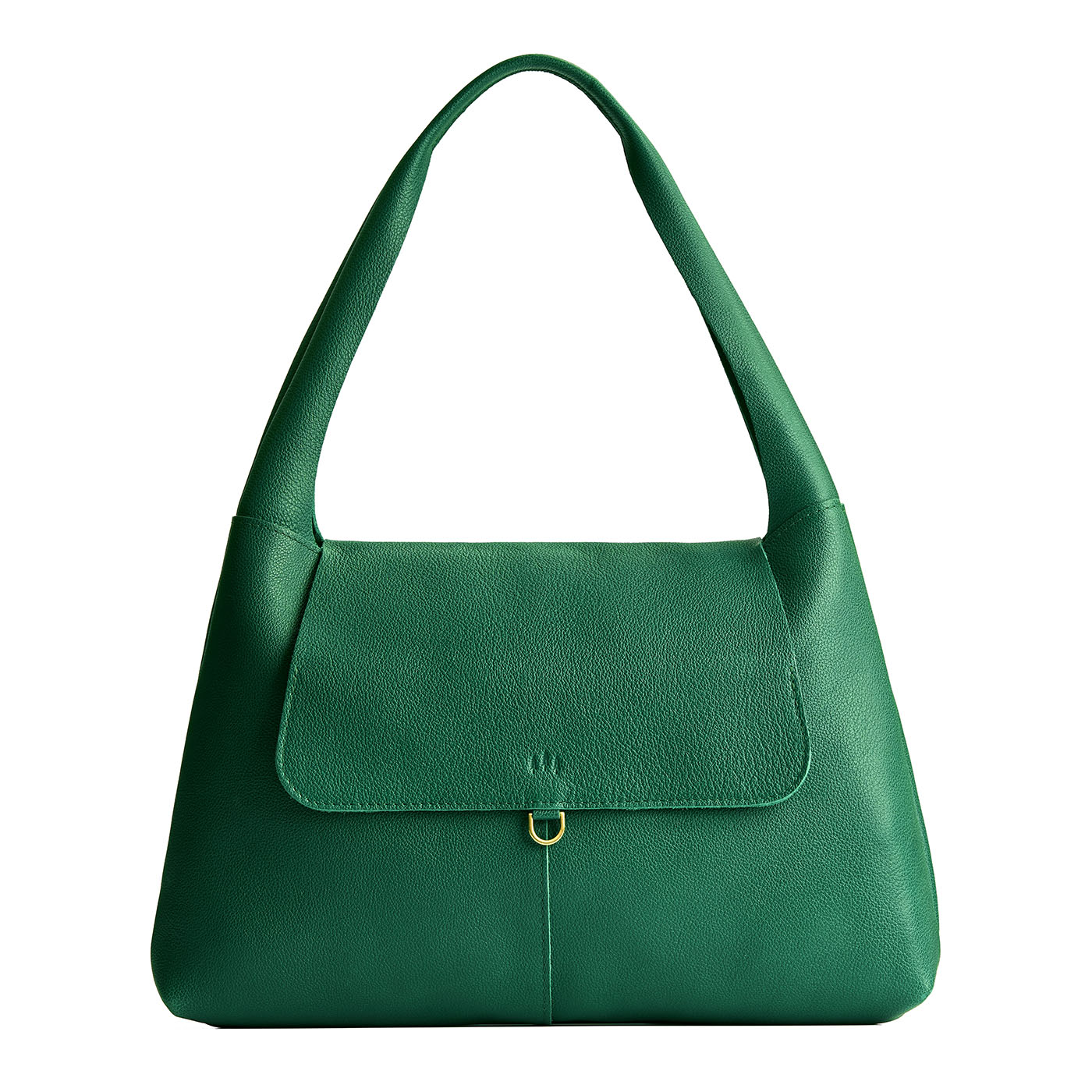 Bacalar*Large | Slouchy triangle shaped shoulder bag with a flap