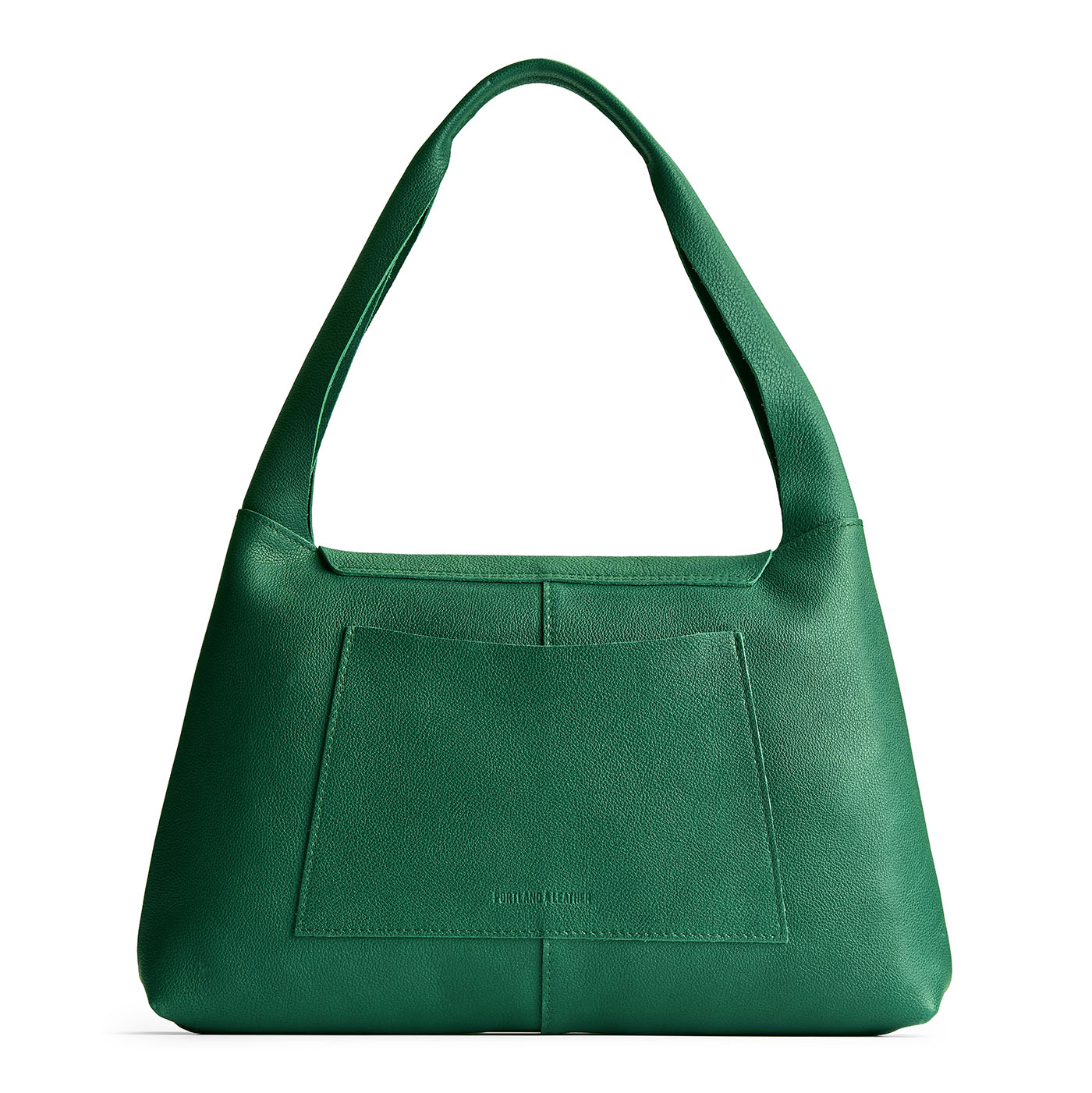 Bacalar*Large | Slouchy triangle shaped shoulder bag with a flap