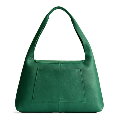 Bacalar*Large | Slouchy triangle shaped shoulder bag with a flap