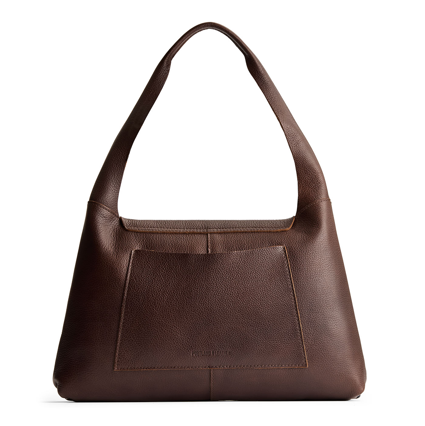 Coldbrew*Large | Slouchy triangle shaped shoulder bag with a flap
