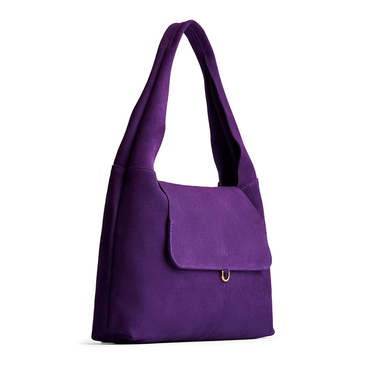 Imperial*Large | Slouchy triangle shaped shoulder bag with a flap