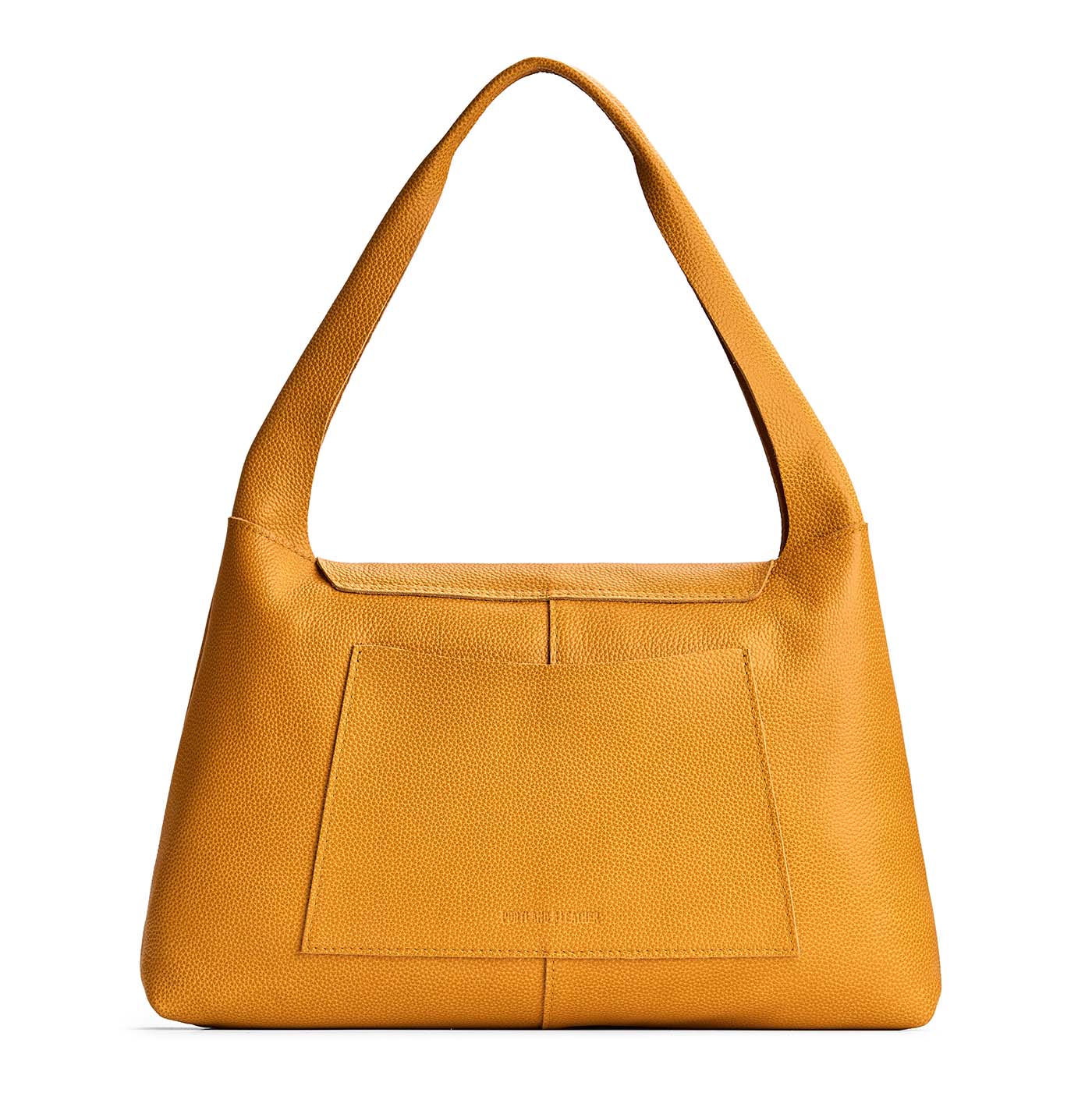 Sunshine*Large | Slouchy triangle shaped shoulder bag with a flap